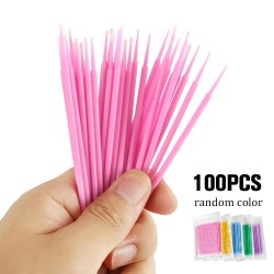 Микробраш Средний-MEDIUM SIZE 100 щеточек (цвет случайный) ___KRY029/041 (449)